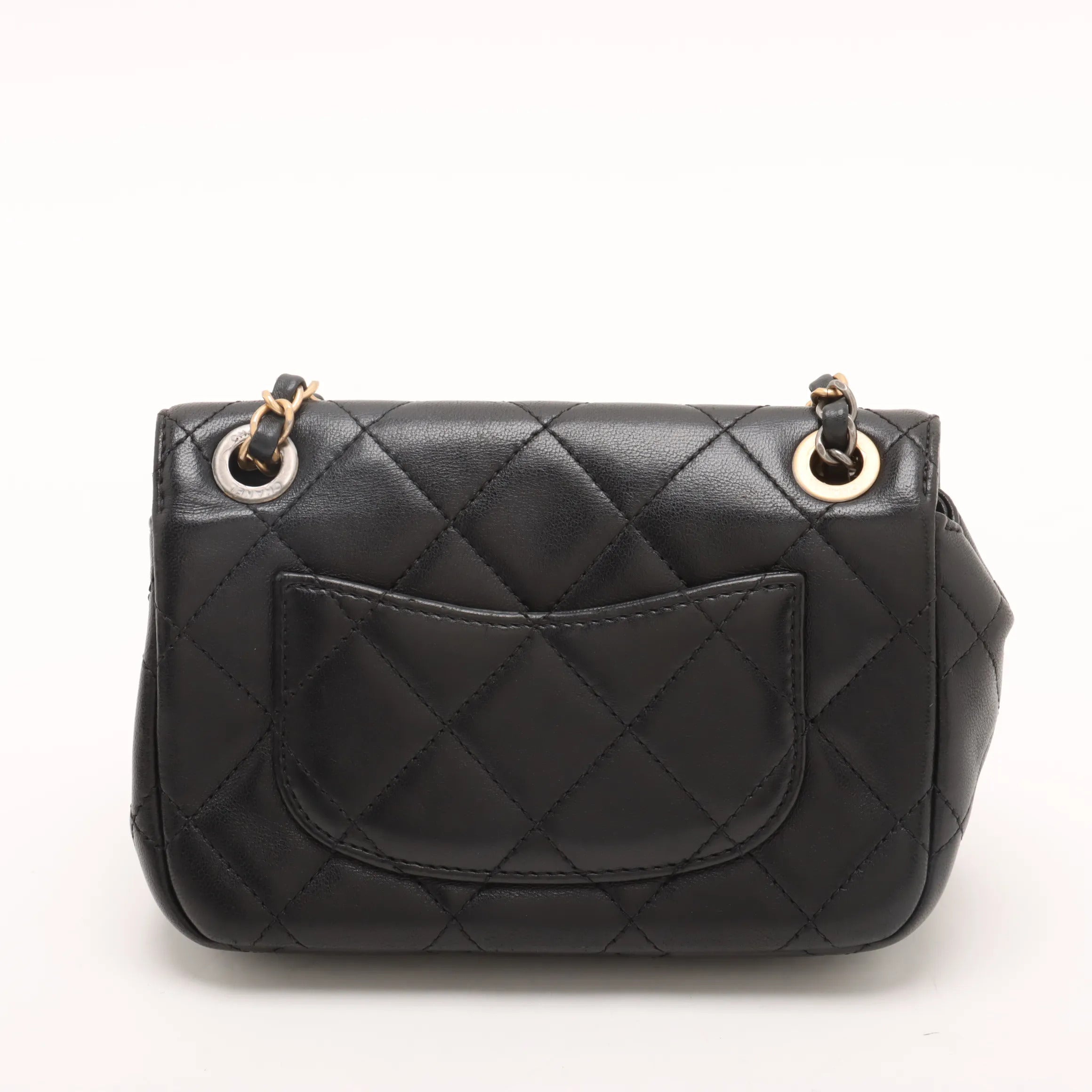 Pre-Owned Chanel Spring 2022 Coco Clips Mini Rectangular Flap Bag