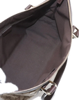 Pre-Loved Abbey Tote Monogram Coated Canvas Medium with Gold Hardware, Beige/Brown