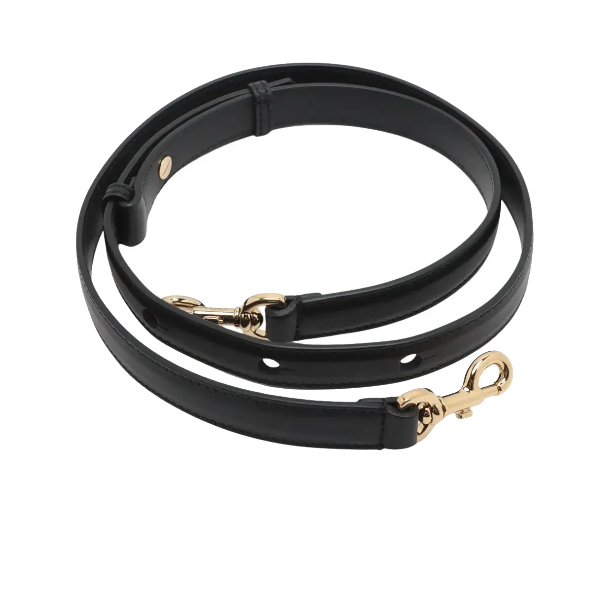 Pre-Loved Lui Bag Handbag Leather with Gold Hardware, Black