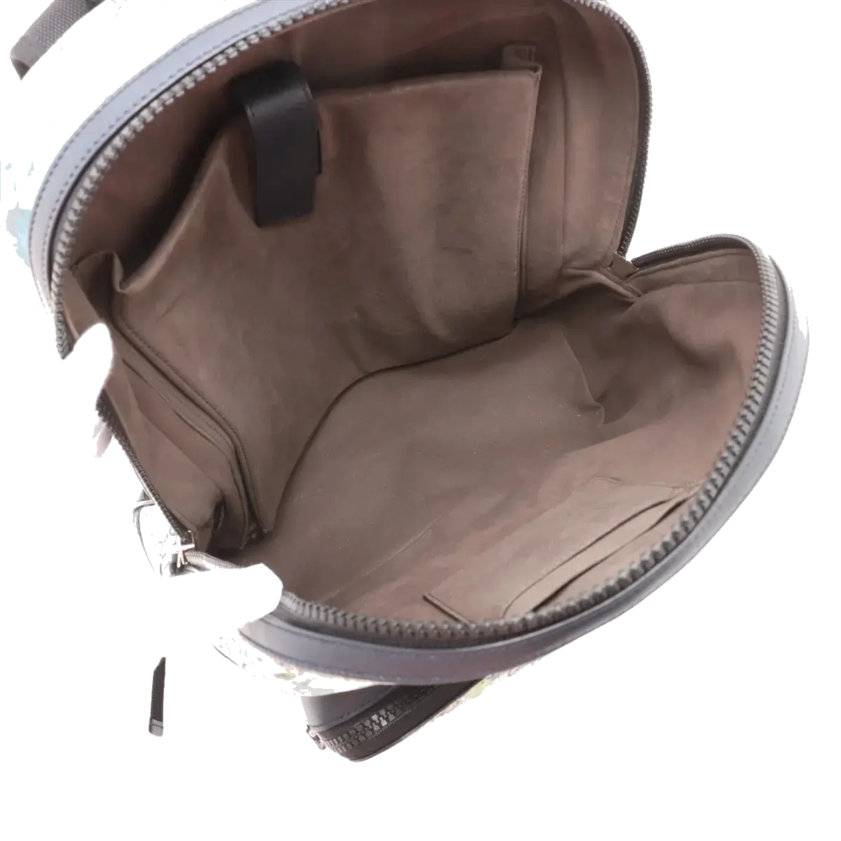 Pre-Loved GG Blooms Backpack Monogram Coated Canvas with Silver Hardware, Beige Multicolor