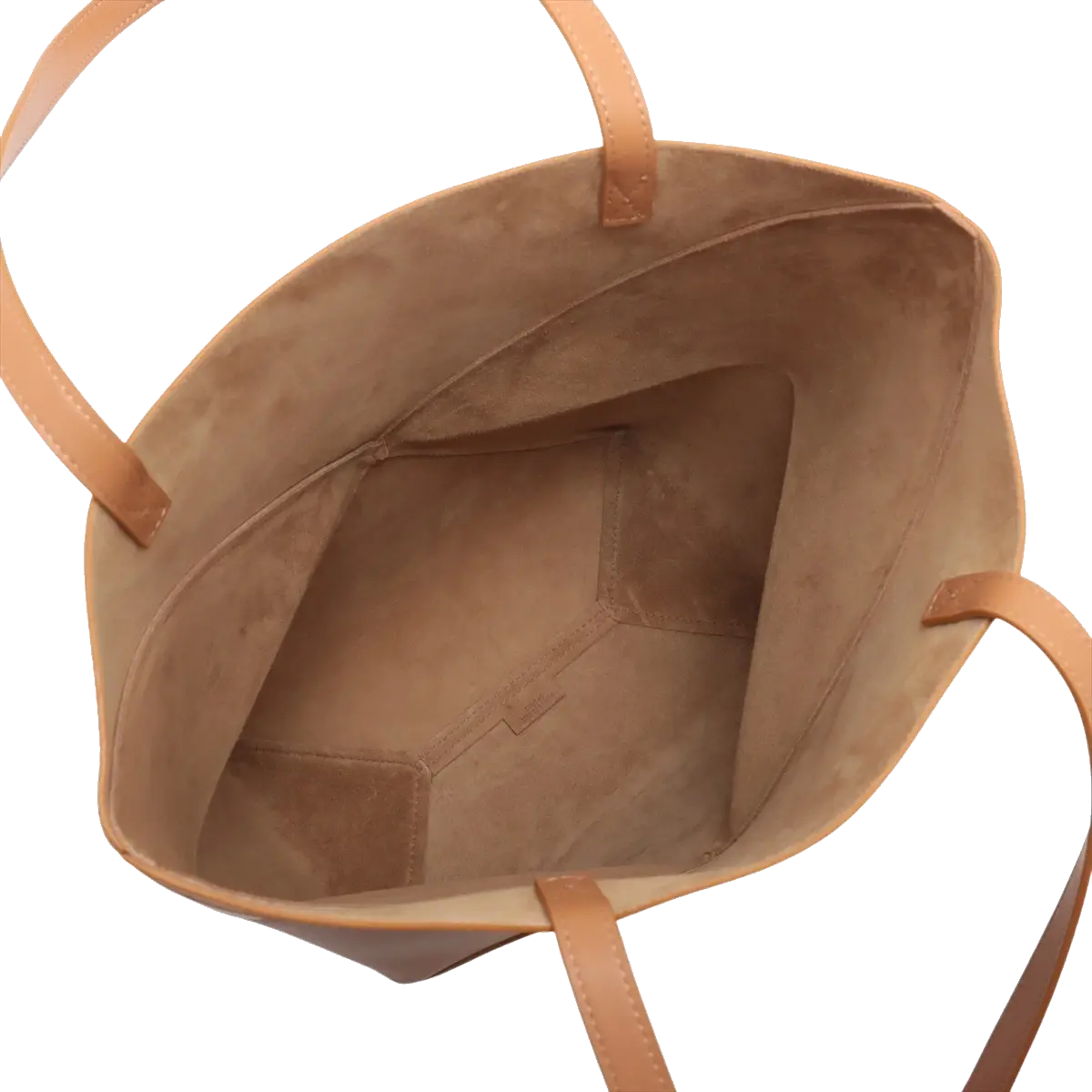Pre-Loved Puzzle Fold Tote Leather, Tan