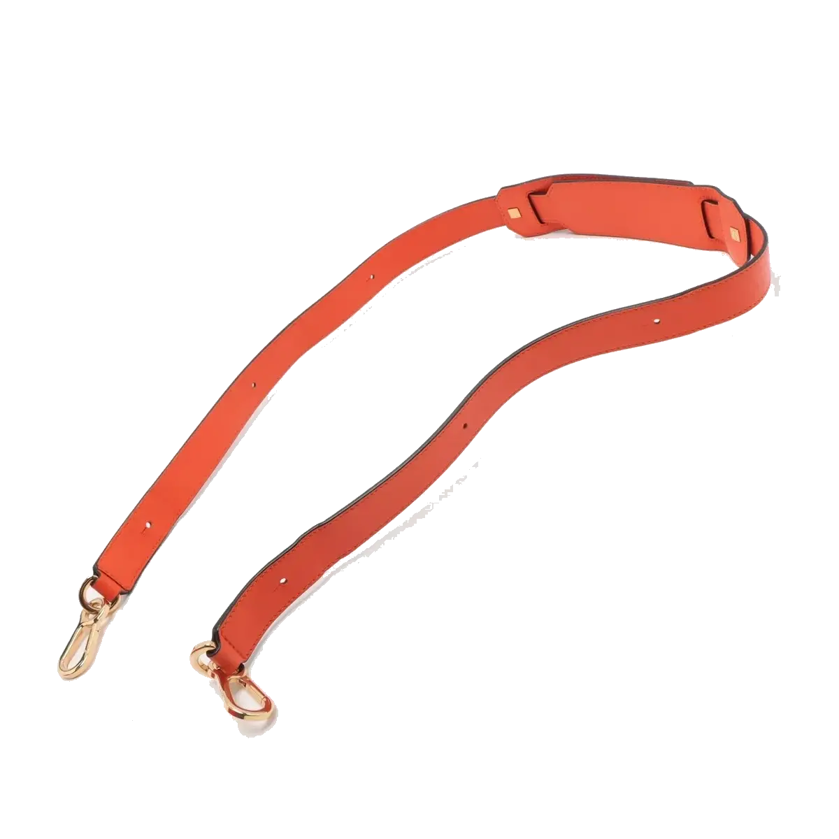 Pre-Loved Puzzle Handbag Colorblock Leather Medium with Gold Hardware, Orange