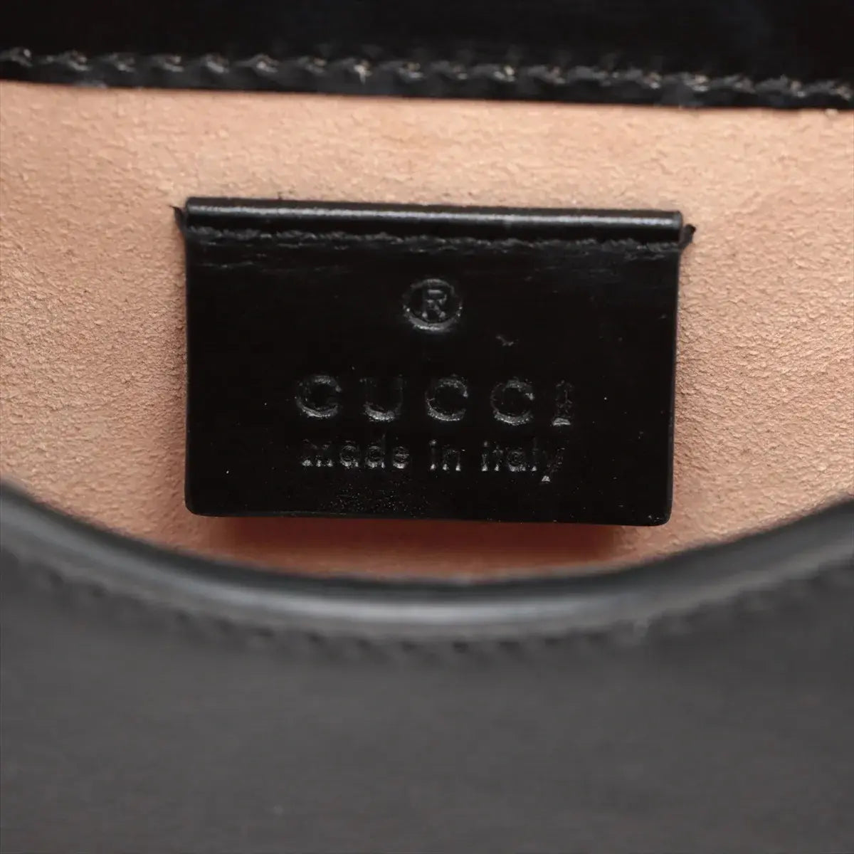 Pre-Loved 1955 Horsebit Crossbody Bag Leather Mini with Gold Hardware, Black