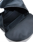Pre-Loved Takeoff Backpack Leather with Black Hardware, Black