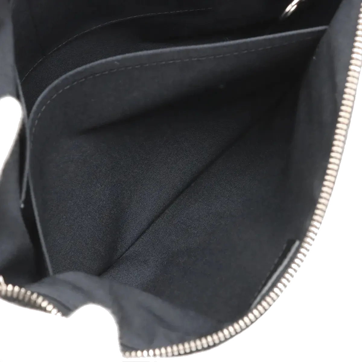 Pre-Loved Mick Crossbody Bag Damier Coated Canvas PM with Silver Hardware, Black / Graphite