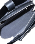 Pre-Loved Pont Neuf Handbag Leather GM with Silver Hardware, Black