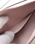 Pre-Loved Guccissima Crossbody Bag Monogram Leather Small with Gold Hardware, Light Pink
