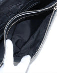 Pre-Loved Guccissima Belt Bag Guccissima Leather with Silver Hardware, Black