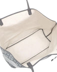 Pre-Loved Saint Louis Tote Goyardine Coated Canvas GM with Silver Hardware, Grey