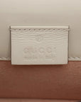 Pre-Loved Sylvie Crossbody Bag Leather Mini with Gold Hardware, White