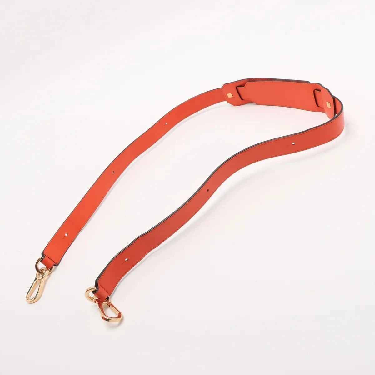 Pre-Loved Puzzle Handbag Colorblock Leather Medium with Gold Hardware, Orange
