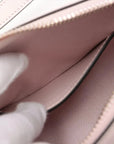 Pre-Loved Guccissima Crossbody Bag Monogram Leather Small with Gold Hardware, Light Pink