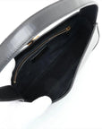Pre-Loved Le 5 à 7 Shoulder Bag Smooth Leather with Gold Hardware, Black
