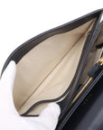 Pre-Loved Horsebit 1955 Shoulder Bag Leather Small with Gold Hardware, Red, Tan and Navy