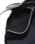 Pre-Loved Le Cagole Bucket Bucket Bag Leather XS with Aged Silver Hardware, Black
