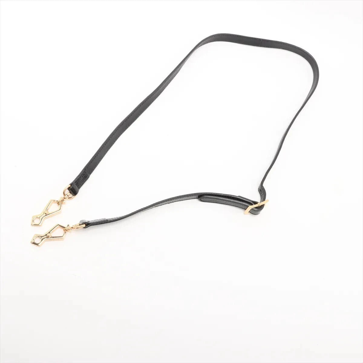 Pre-Loved Ophidia Handbag Suede Small with Gold Hardware, Black