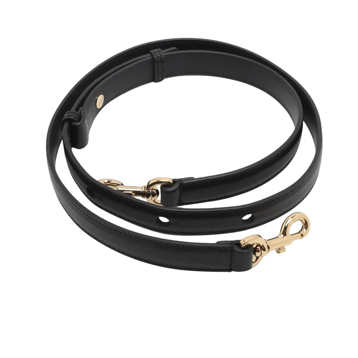 Pre-Loved Lui Bag Handbag Leather with Gold Hardware, Black