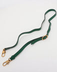 Pre-Loved Diana Bamboo Tote Leather Mini with Gold Hardware, Green
