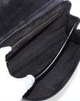 Pre-Loved 16 (Seize) Shoulder Bag Leather Medium with Gold Hardware, Black