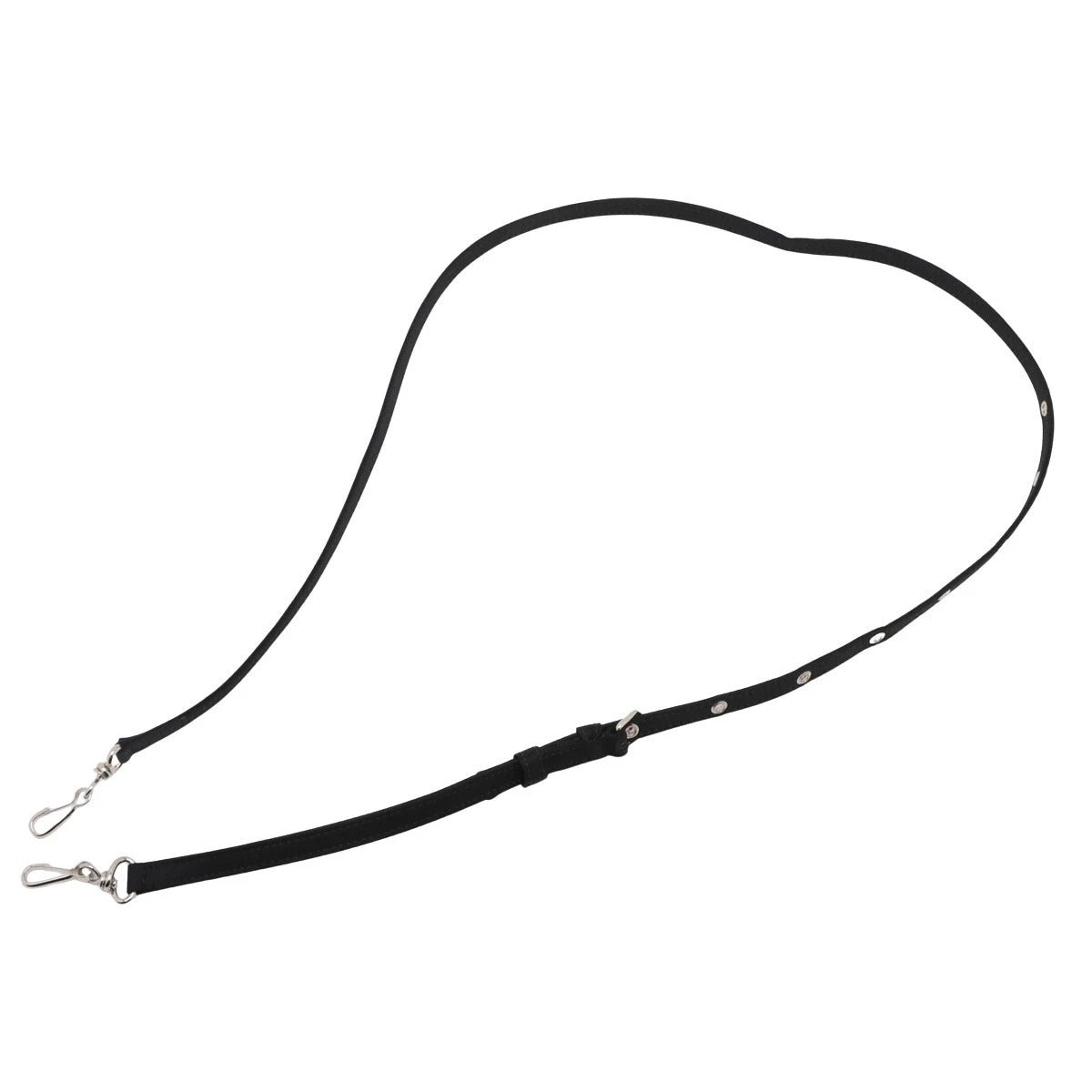 Pre-Loved Wheel Drawstring Bucket Bag Nylon XS with Silver Hardware, Black