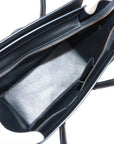 Pre-Loved Luggage Tote Leather Micro with Gold Hardware, Yellow