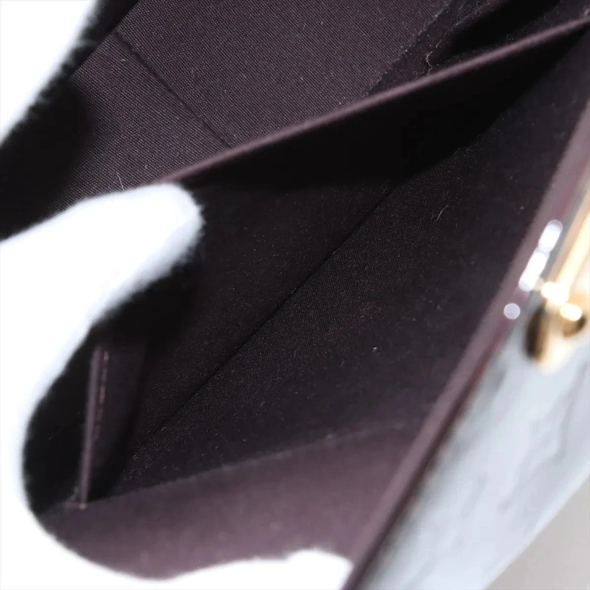 Pre-Loved Rodeo Drive Crossbody Bag Monogram Patent Leather with Gold Hardware, Amarante