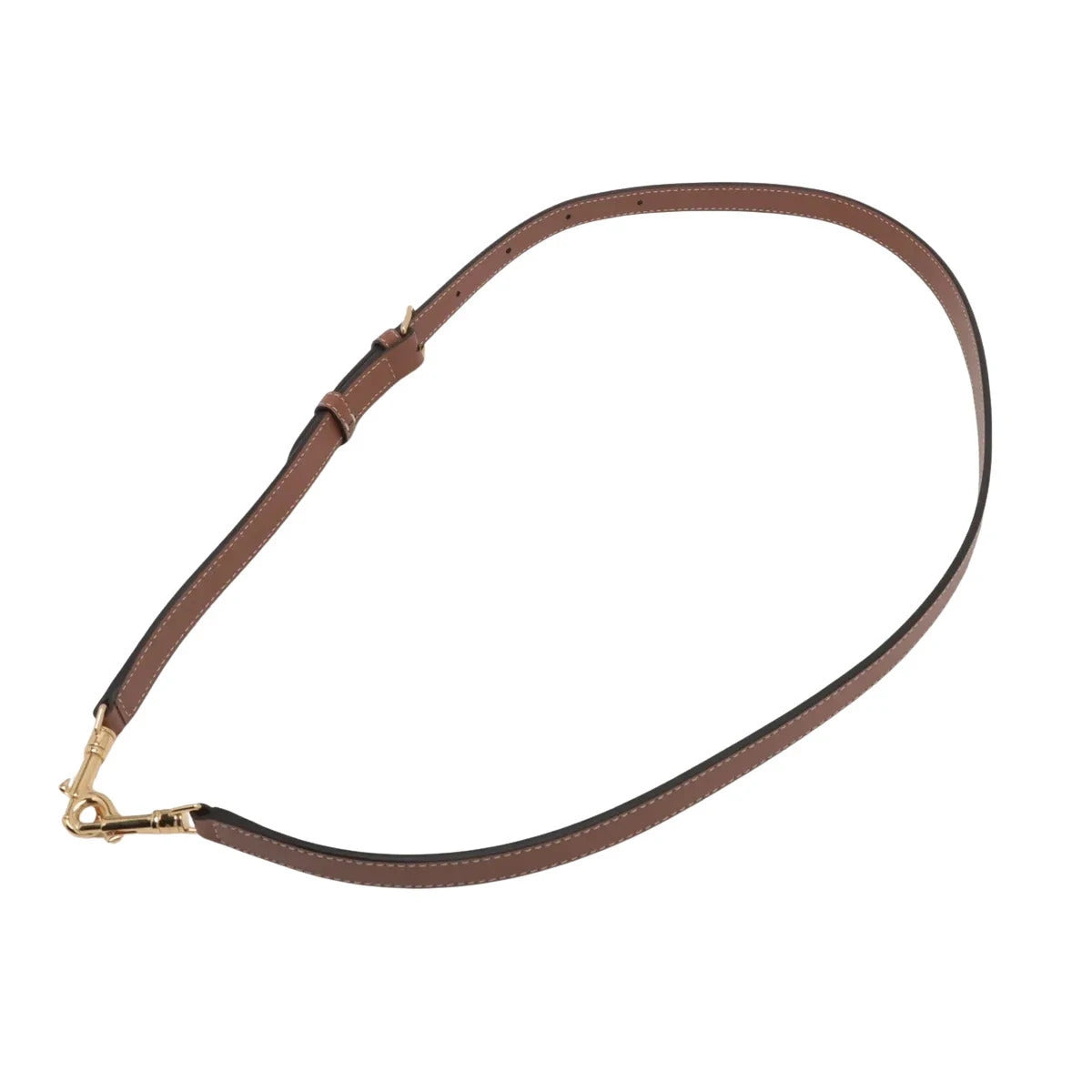 Pre-Loved Triomphe Boston Bag Handbag Triomphe Coated Canvas Small with Gold Hardware, Brown
