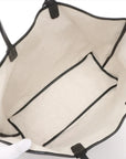 Pre-Loved Saint Louis Tote Goyardine Coated Canvas GM with Silver Hardware, Black