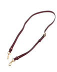 Pre-Loved Blondie Shoulder Bag Leather Mini with Gold Hardware, Burgundy