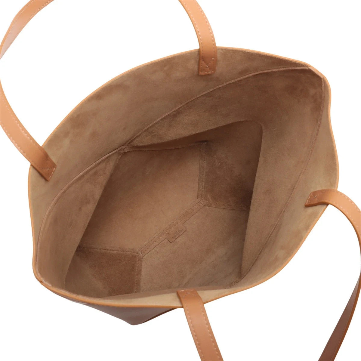 Pre-Loved Puzzle Fold Tote Leather, Tan