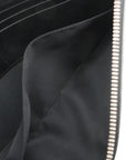 Pre-Loved GG Blooms Pouch Clutch Monogram Coated Canvas with Silver Hardware, Beige Multicolor