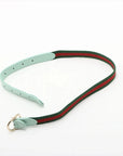 Pre-Loved Jackie Shoulder Bag Leather Small with Gold Hardware, Mint Green