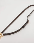 Pre-Loved Ophidia GG Mini Boston Handbag Monogram Coated Canvas Mini with Gold Hardware, Beige Ebony