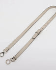 Pre-Loved Peekaboo Iconic Selleria Handbag Leather Small with Silver Hardware, Ivory