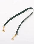 Pre-Loved Belt Bag Handbag Leather Micro with Gold Hardware, Dark Green