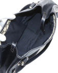 Pre-Loved Abbey D-Ring Tote Leather with Gold Hardware, Black
