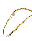 Pre-Loved Fortune Hobo Shoulder Bag Leather with Silver Hardware, Yellow