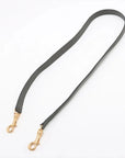 Pre-Loved Belt Bag Handbag Leather Micro with Gold Hardware, Gray