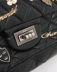 Pre-Owned Chanel 2011/2012 Lucky Charms Reissue 225 Double Flap Bag by Karl Lagerfeld