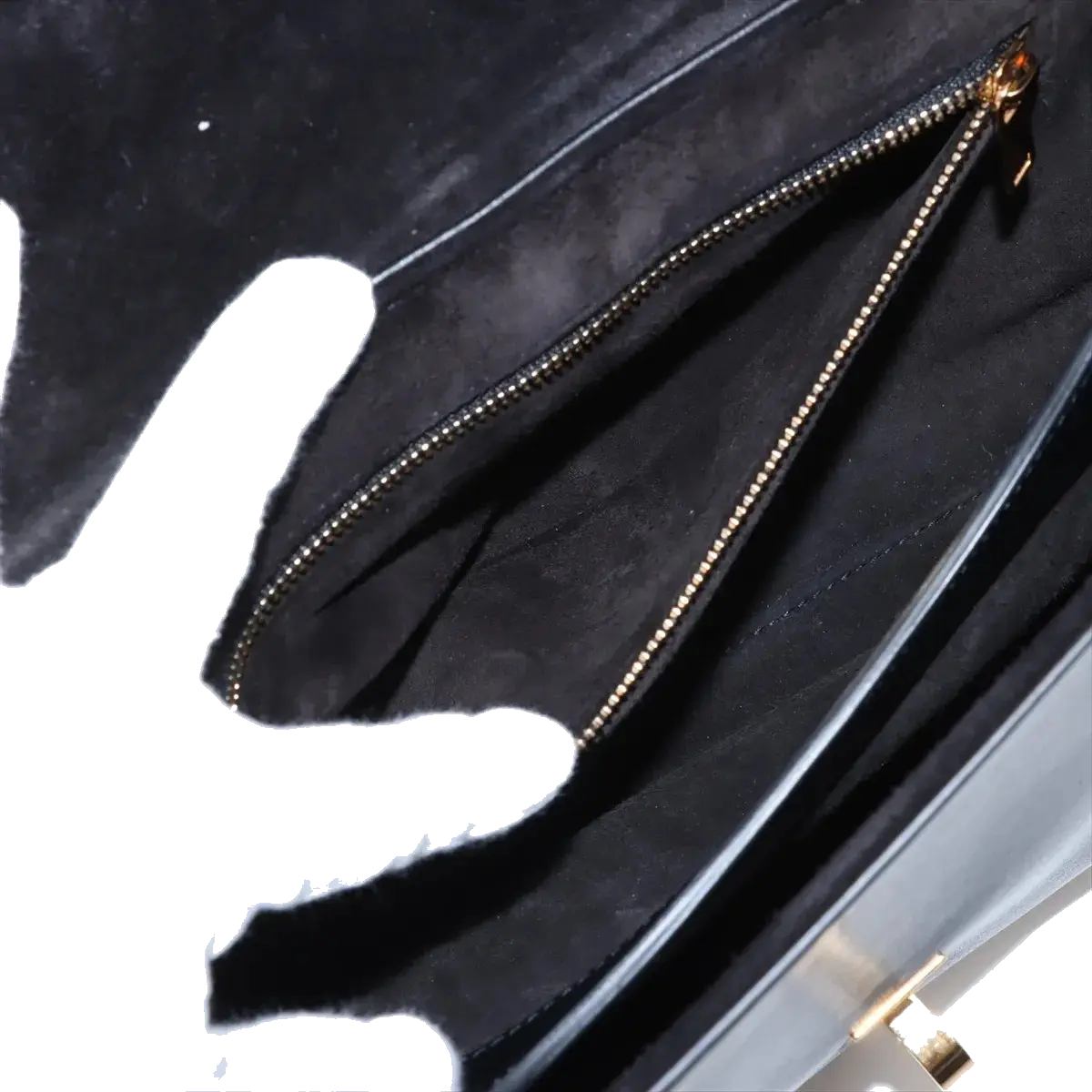 Pre-Loved 16 (Seize) Shoulder Bag Leather Medium with Gold Hardware, Black