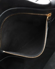 Pre-Loved Cabas Phantom Tote Leather Medium with Gold Hardware, Black