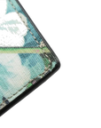 Pre-Loved GG Blooms Zip Pouch Pochette Monogram Coated Canvas with Silver Hardware, Beige Multicolor