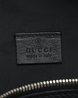 Pre-Loved Guccissima Belt Bag Guccissima Leather with Silver Hardware, Black
