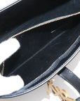 Pre-Loved Le 5 à 7 Hobo Shoulder Bag Leather with Gold Hardware, Black