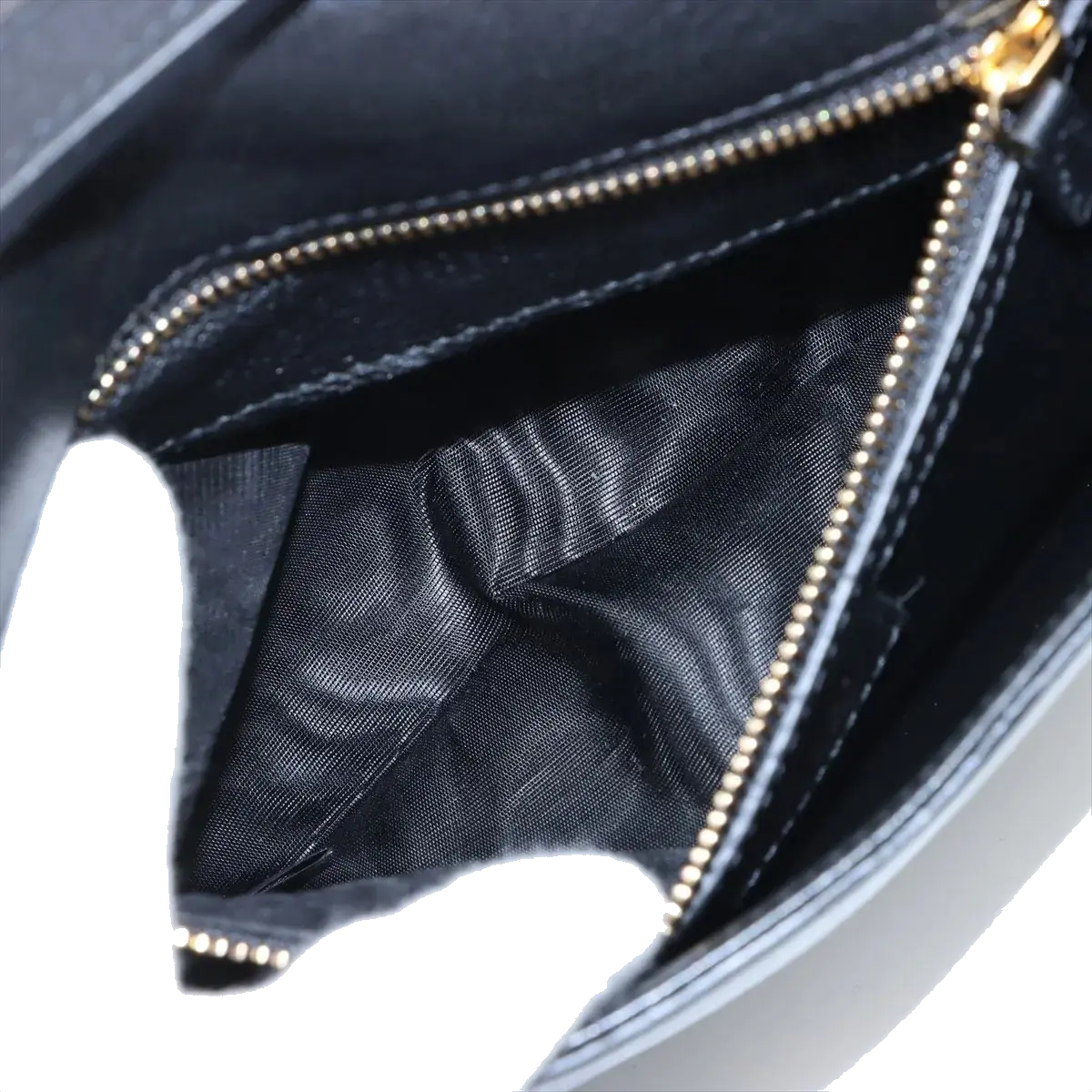Pre-Loved Blondie Shoulder Bag Leather with Gold Hardware, Black
