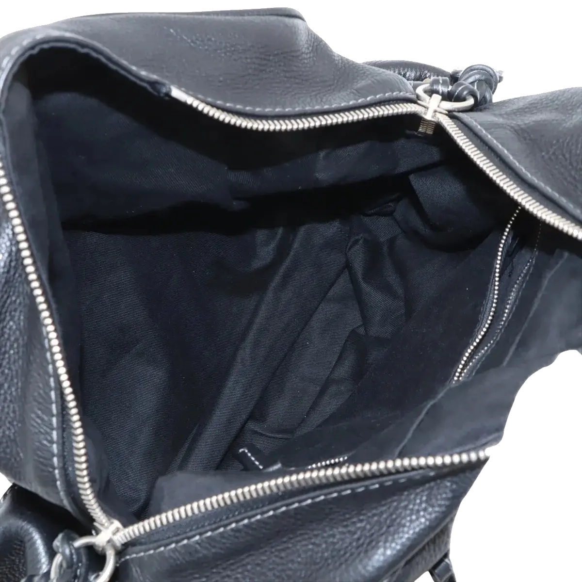 Pre-Loved Paddington Handbag Leather with Aged Gold Hardware, Black