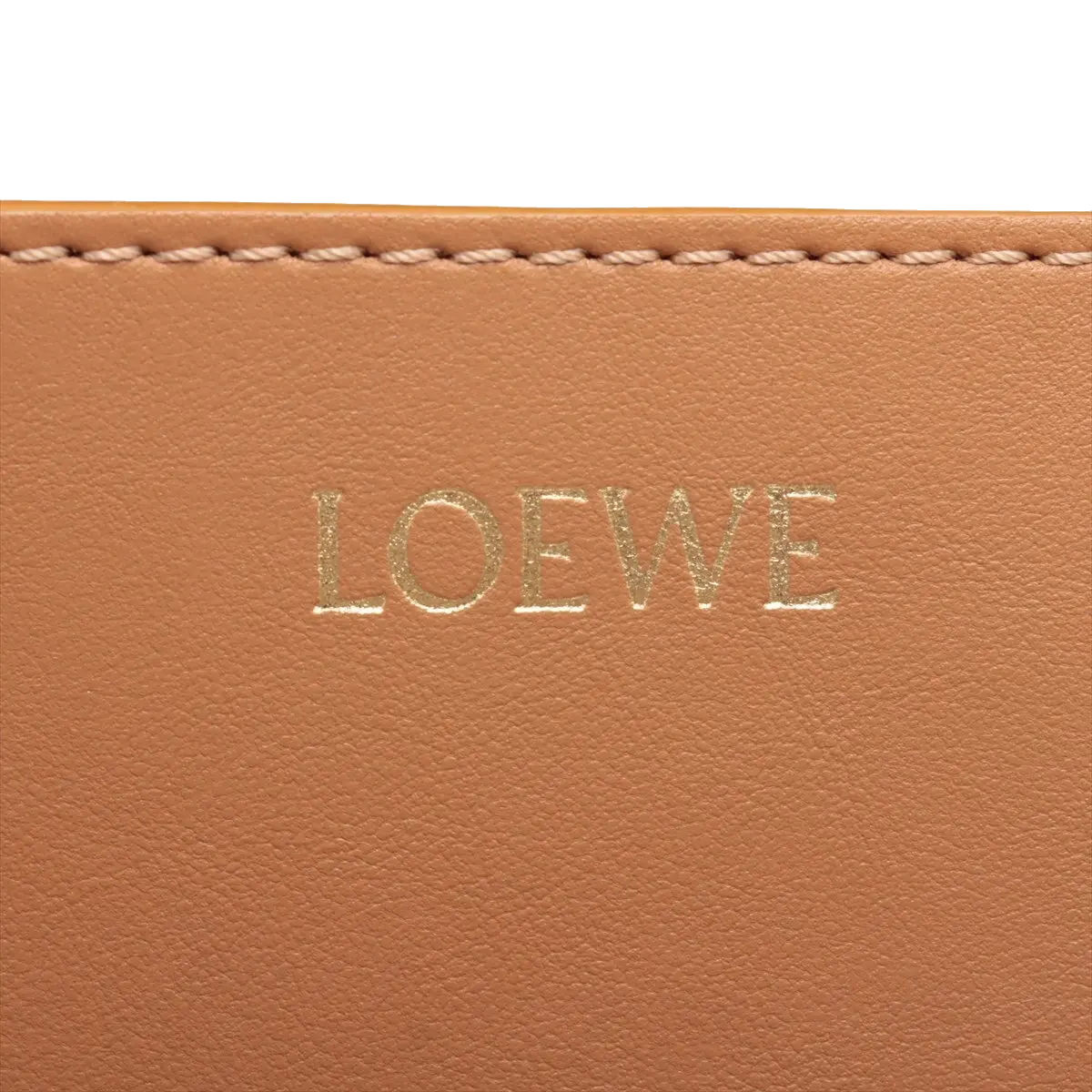 Pre-Loved Puzzle Fold Tote Leather, Tan