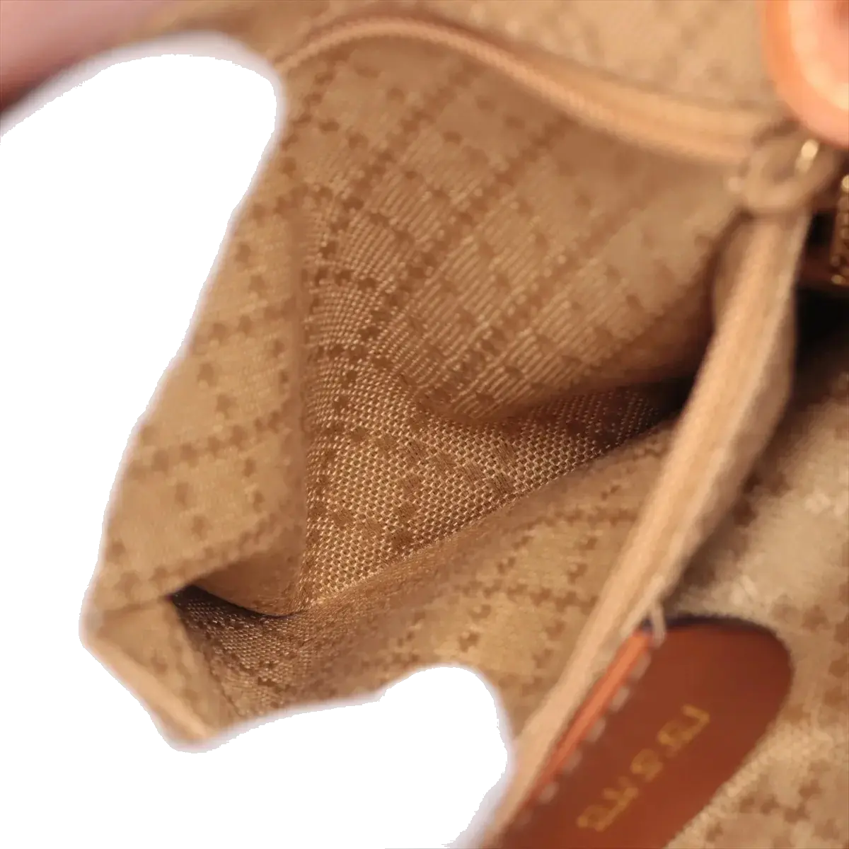 Pre-Loved Bamboo Backpack Leather Mini with Gold Hardware, Brown