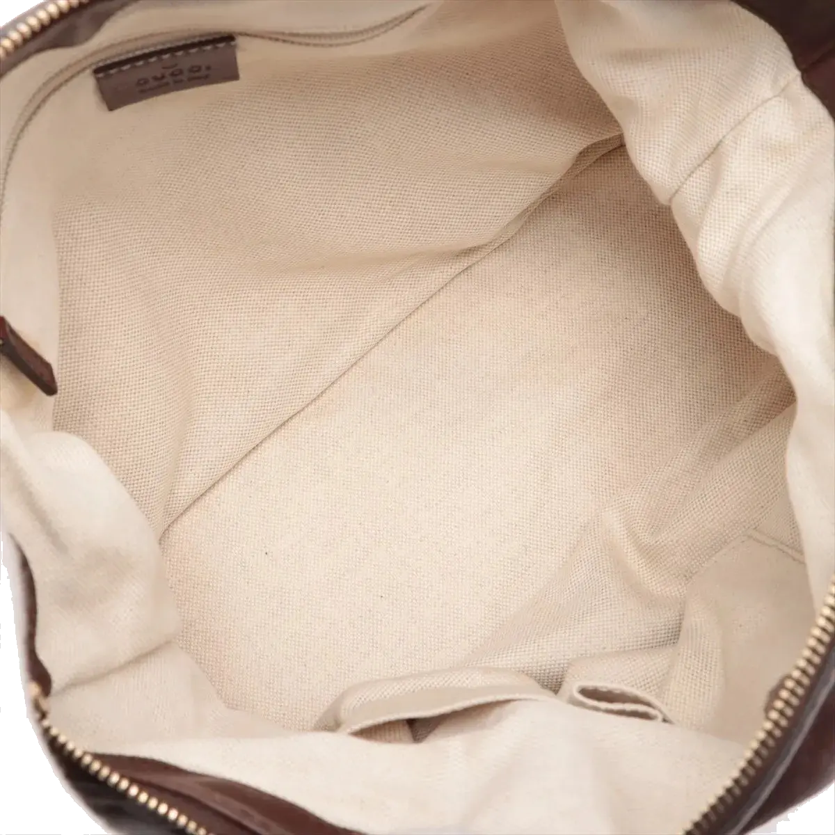 Pre-Loved Sukey Handbag Diamante Leather with Gold Hardware, Brown