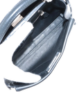 Pre-Loved Peekaboo Handbag Leather Mini with Silver Hardware, Black